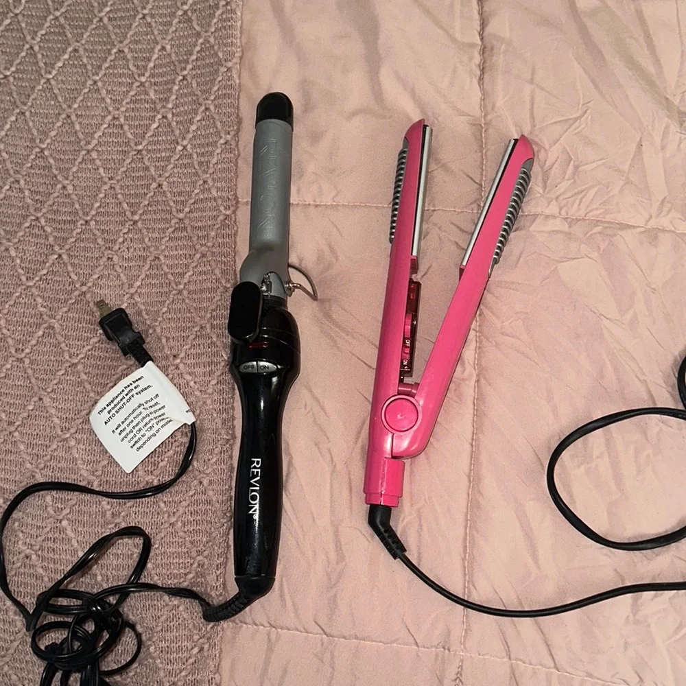 2 for $17! Revlon Curling Iron & Straightner